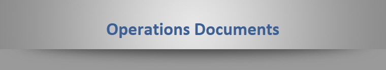 Operations Documents